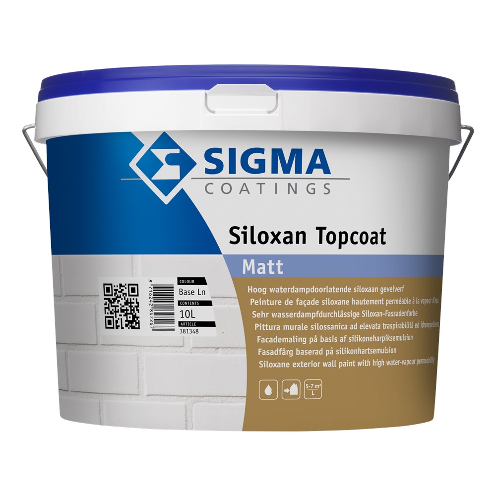koopjeshoek: Sigma siloxan mat wit 10 liter (1)