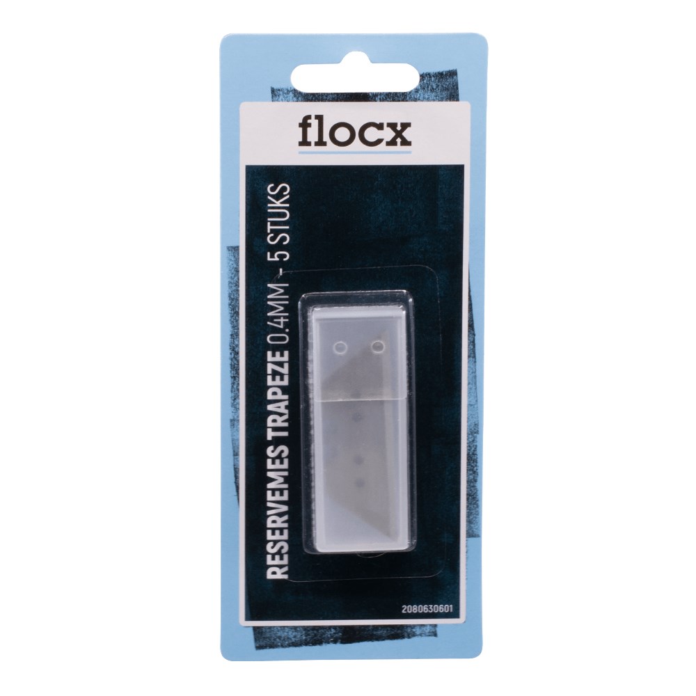 FLOCX RESERVEMES TRAPEZE VORM 0.4MM 5ST (1)