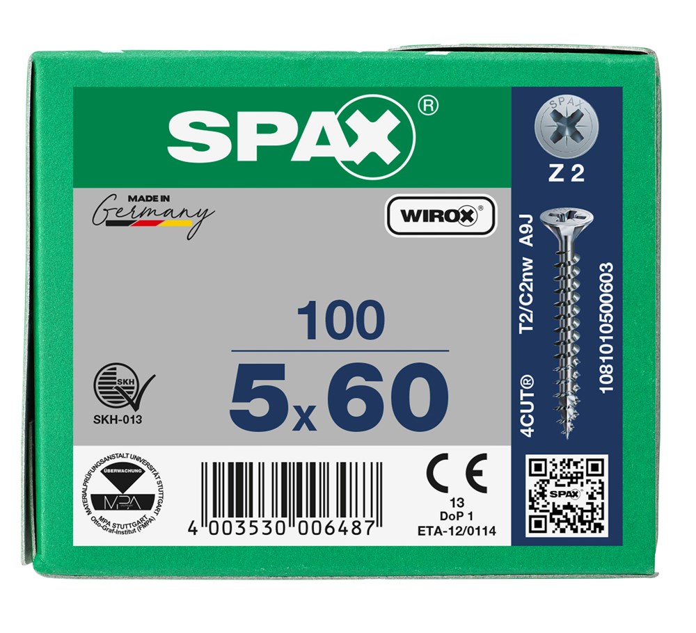 spaanplaatschroef wirox spax-6 spaanplaatschroef wirox spax-6
