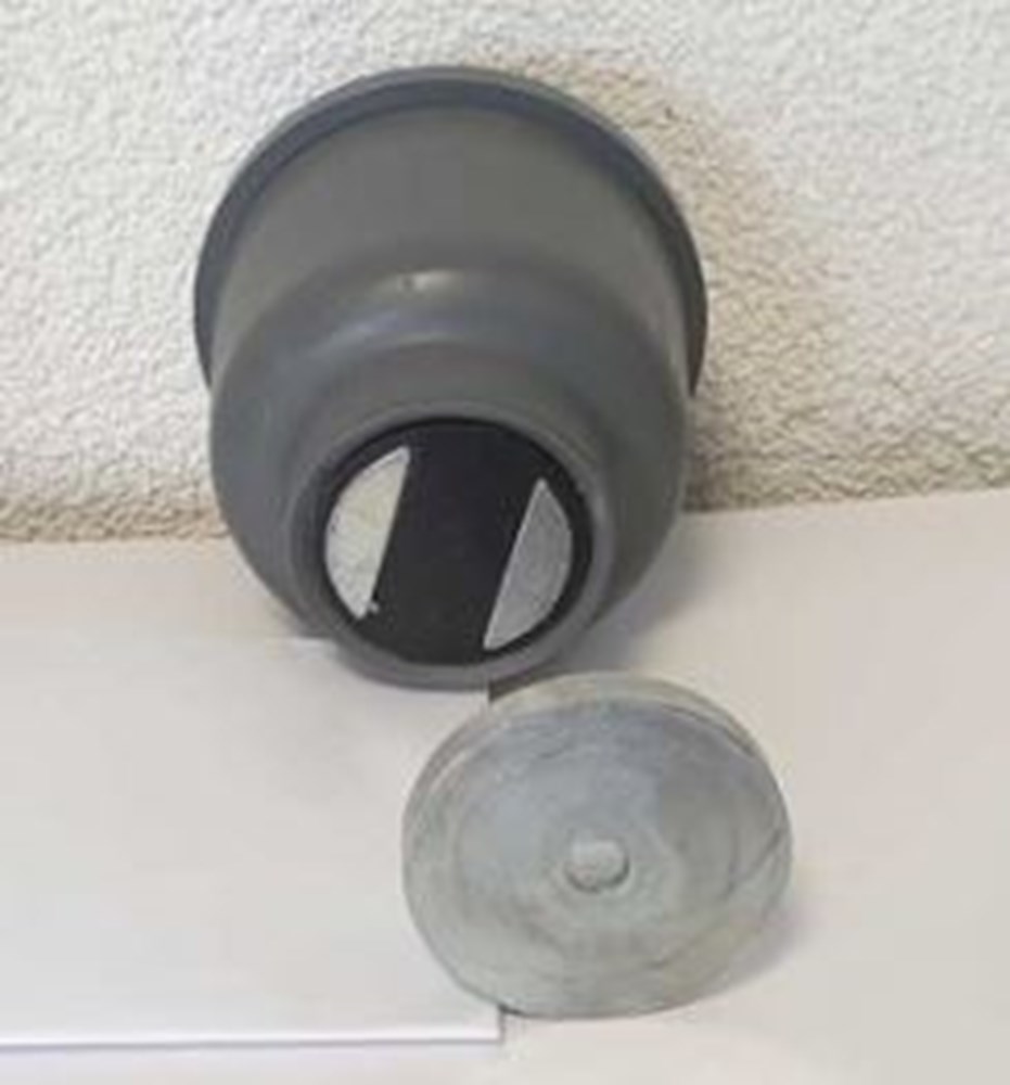 Deurvastzetter magnetisch, kunststof