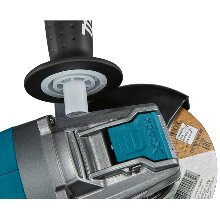 Afbeelding Makita 40 v max haakse slijper 125 mm x-lock