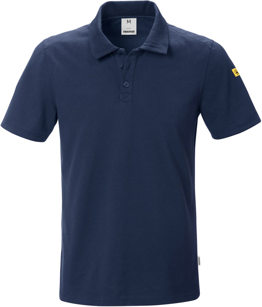 Polo, polyester/katoen/geleidende vezels