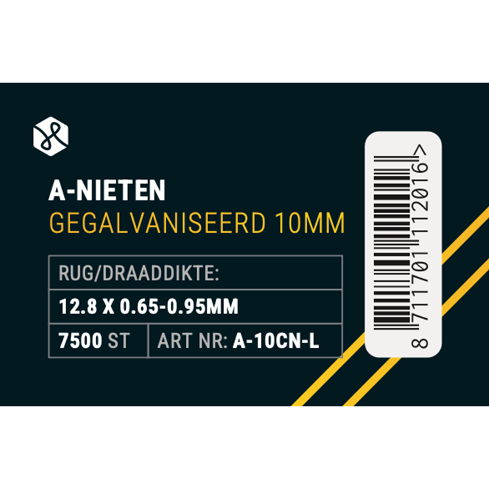 Afbeelding Union niet A-10 Gegalvaniseerd