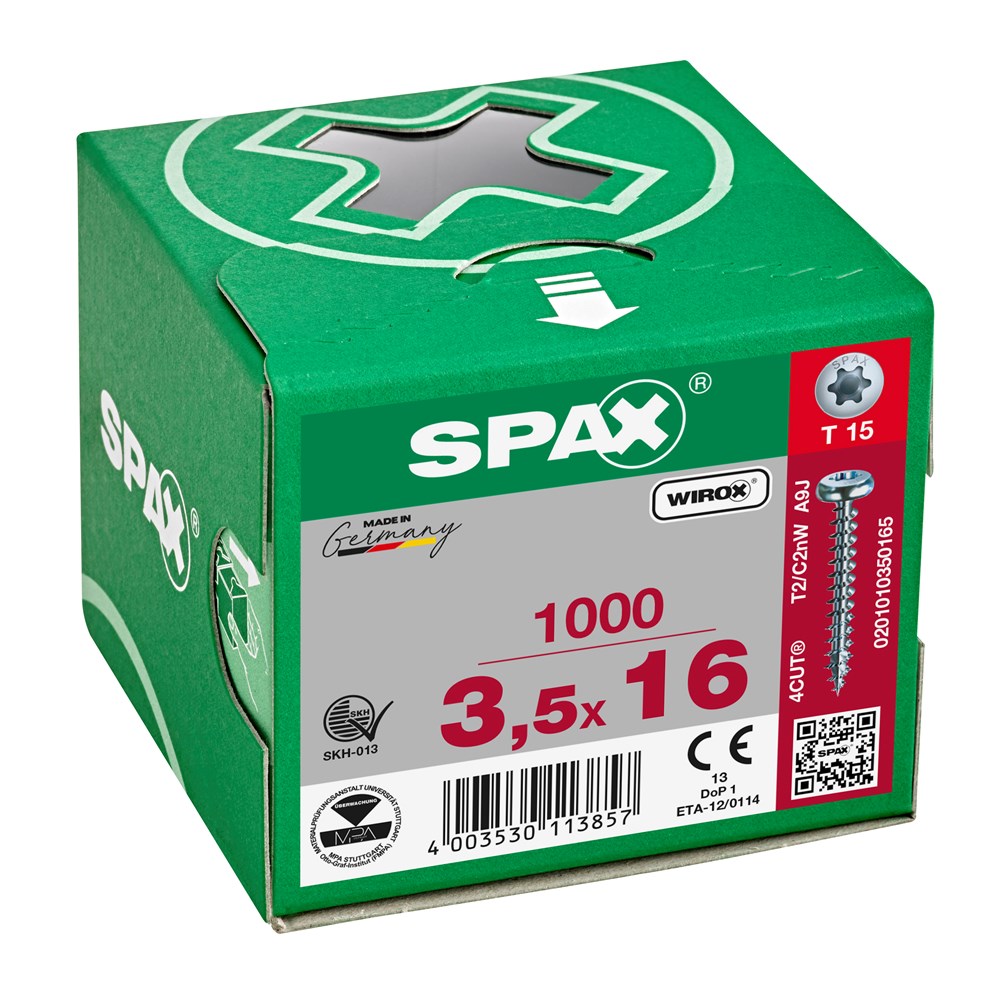 spaanplaatschroef wirox spax-4 spaanplaatschroef wirox spax-4