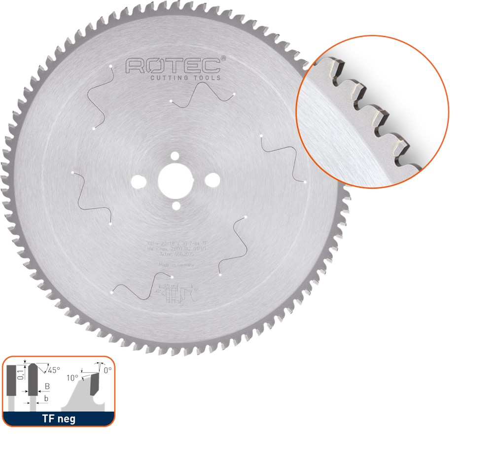 HM DRY-CUTTER ZAAGBLAD SANDWICH, ø160X2,0X20, Z=48, TF