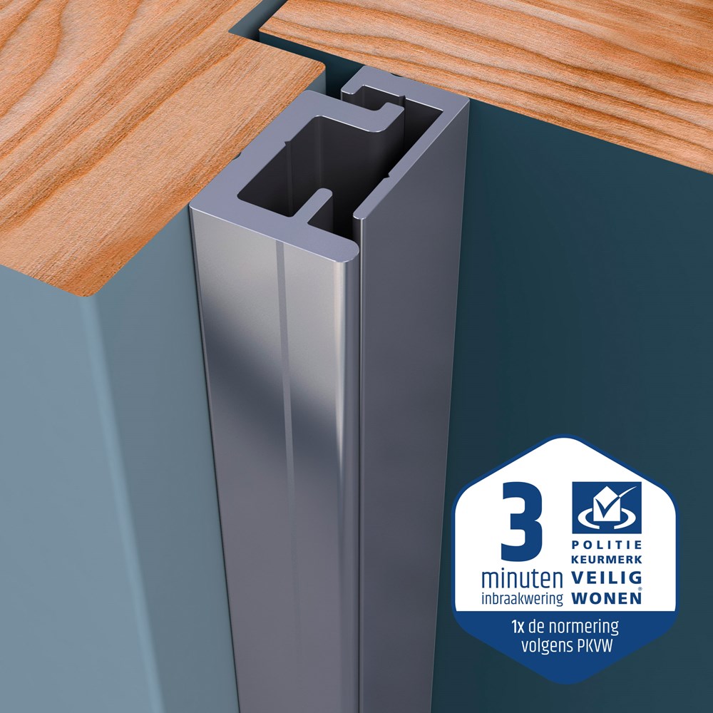 secustrip binnendraaiend aluminium skg*-2 secustrip binnendraaiend aluminium skg*-2