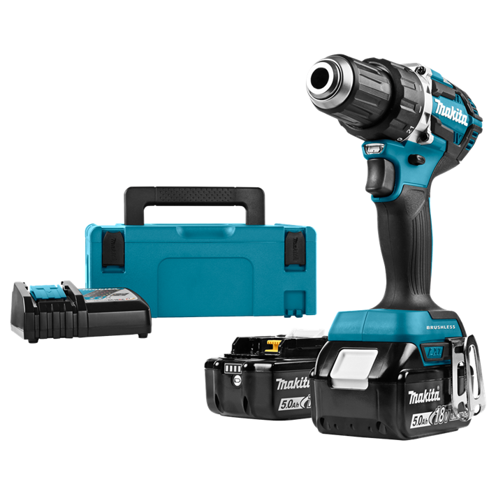 Afbeelding Makita 18 v boor-/schroefmachine DDF484RTJ