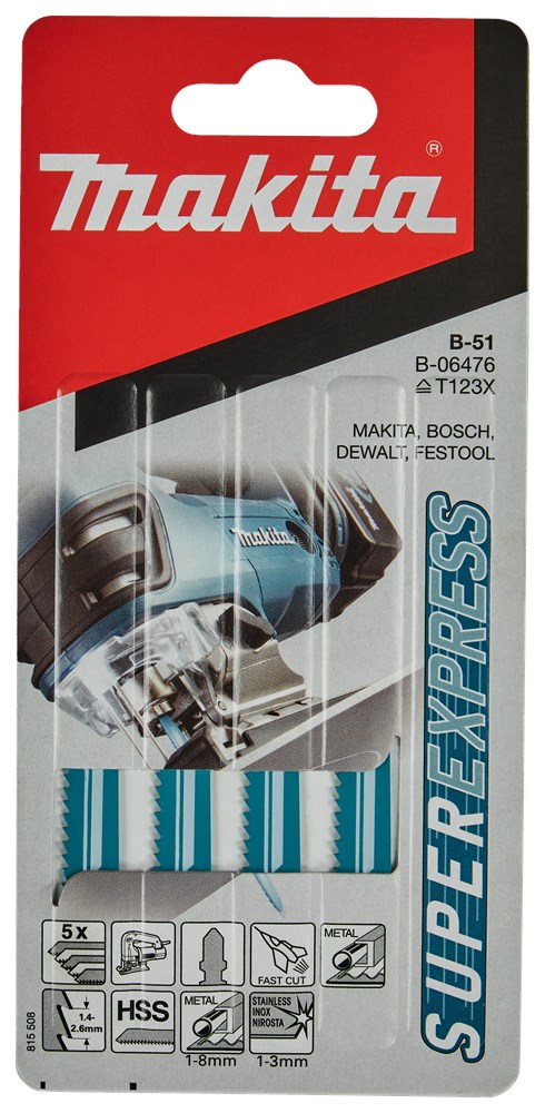 MAKITA DECOUPEERZAAGBLAD METAAL 77MM B-06476