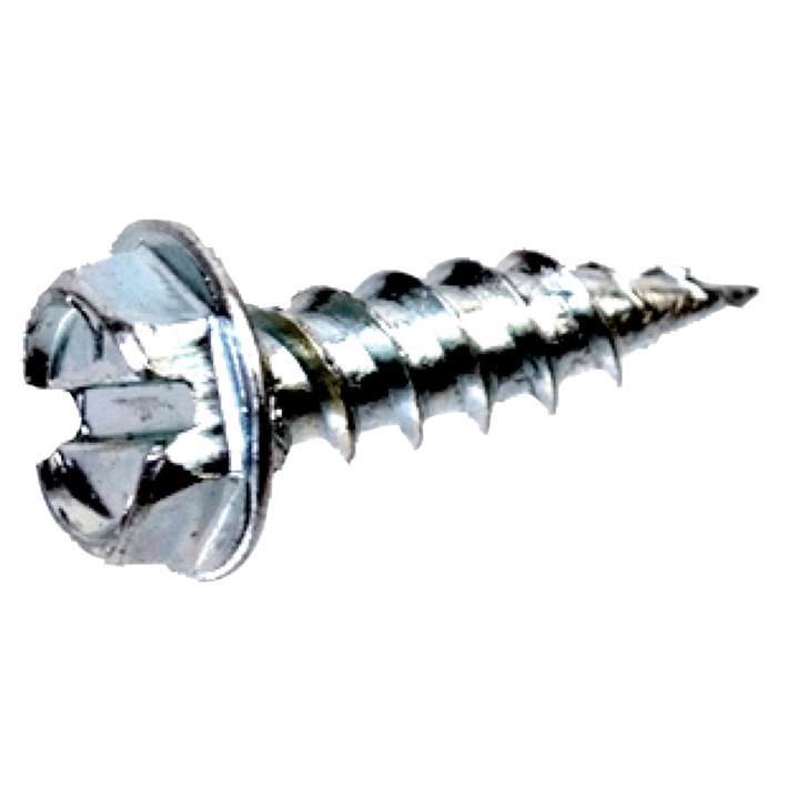 Zelftappende schroeven zeskant/zaagsnede | Selftapping screws hexagon/slotted | Blechschrauben Sechskant/Schlitz | Vis autoradeuses hexagonaux/fente