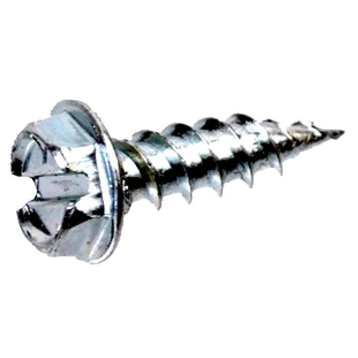 Zelftappende schroeven zeskant/zaagsnede | Selftapping screws hexagon/slotted | Blechschrauben Sechskant/Schlitz | Vis autoradeuses hexagonaux/fente