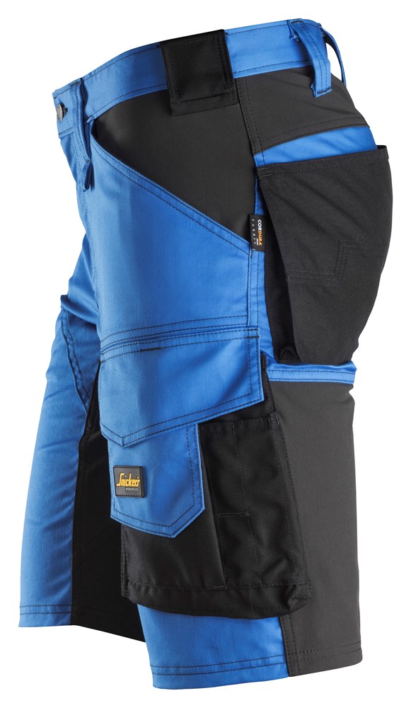 zwaartekracht Faeröer Meditatief Snickers AllroundWork korte broek kobalt blauw/zwart mt 054 stretch | Polvo  bv