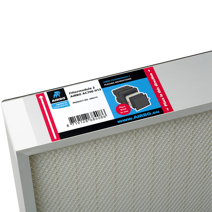 Afbeelding AIRBO filtermodule 2 airbo ac700 h13 H13 filter