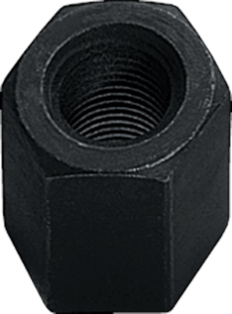 Verbindingsmoer zeskant DIN 6334, gezwart