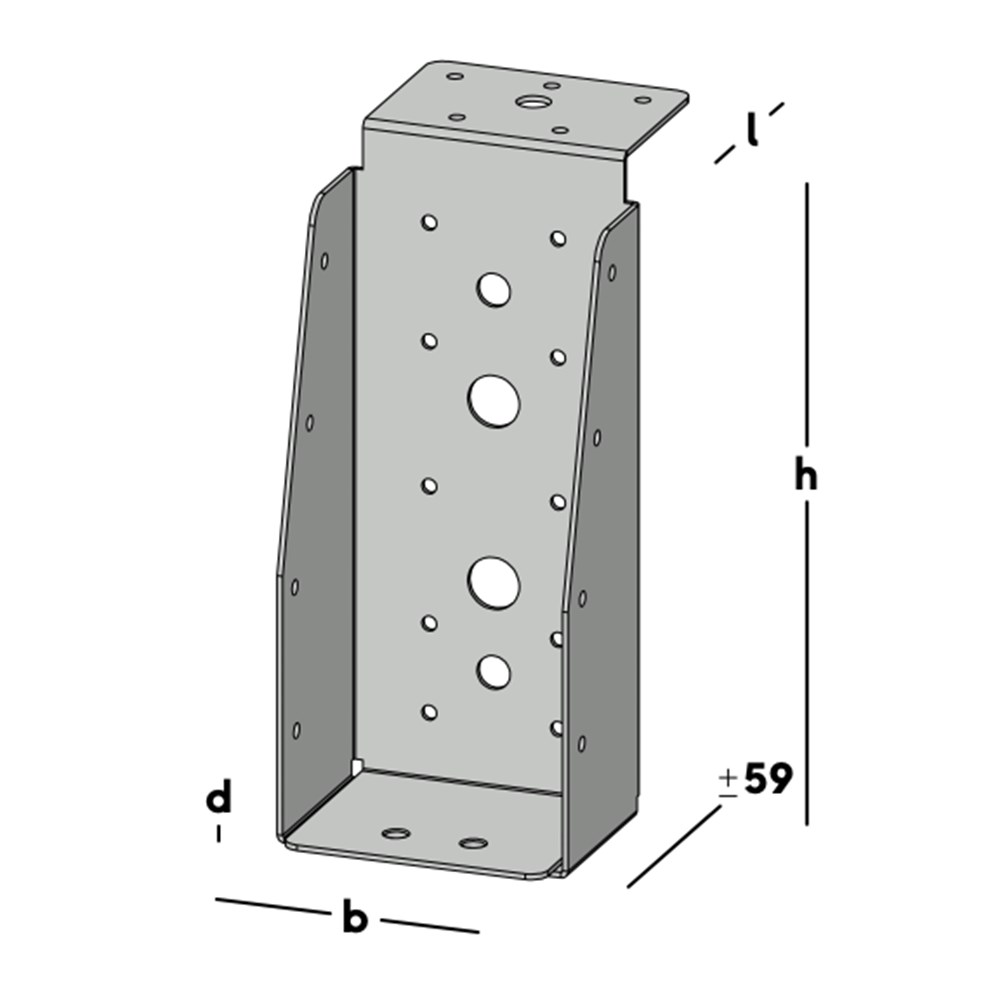 balkdrager gbs lange lip sv-2 balkdrager gbs lange lip sv-2