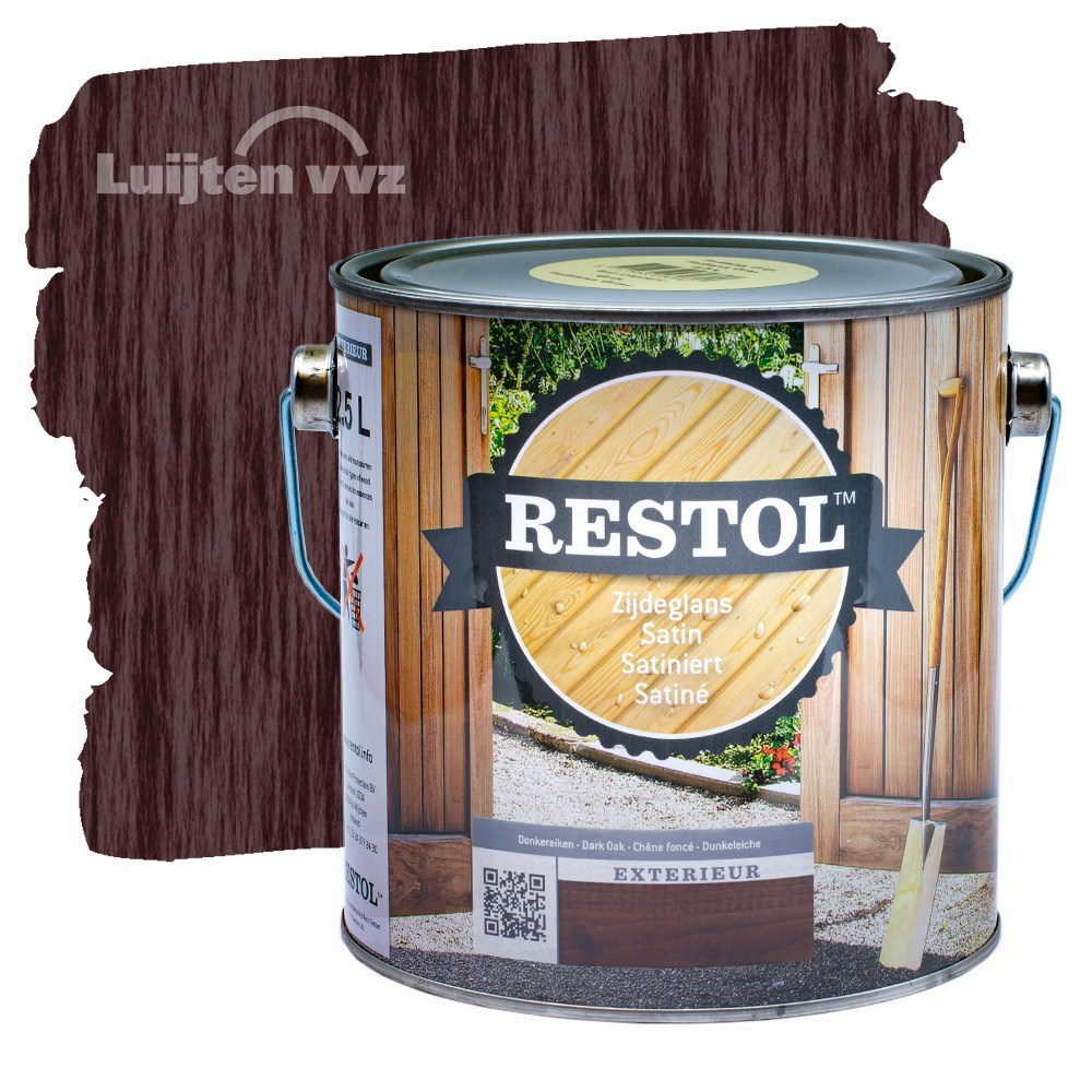 Restol Houtolie Zijdeglans Donkereiken (2)