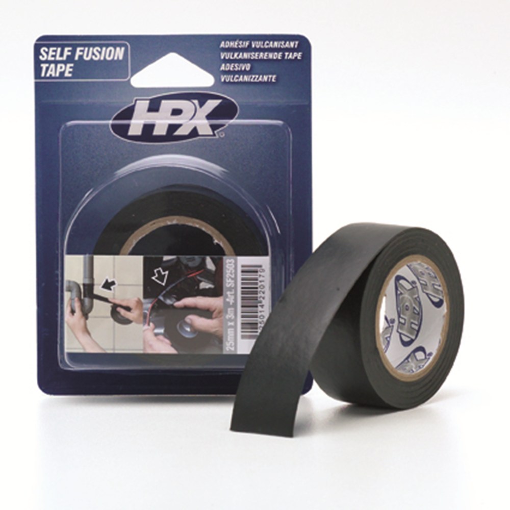 HPX ZELFVULKANISERENDE TAPE ZWART 25MM X 3M (1)