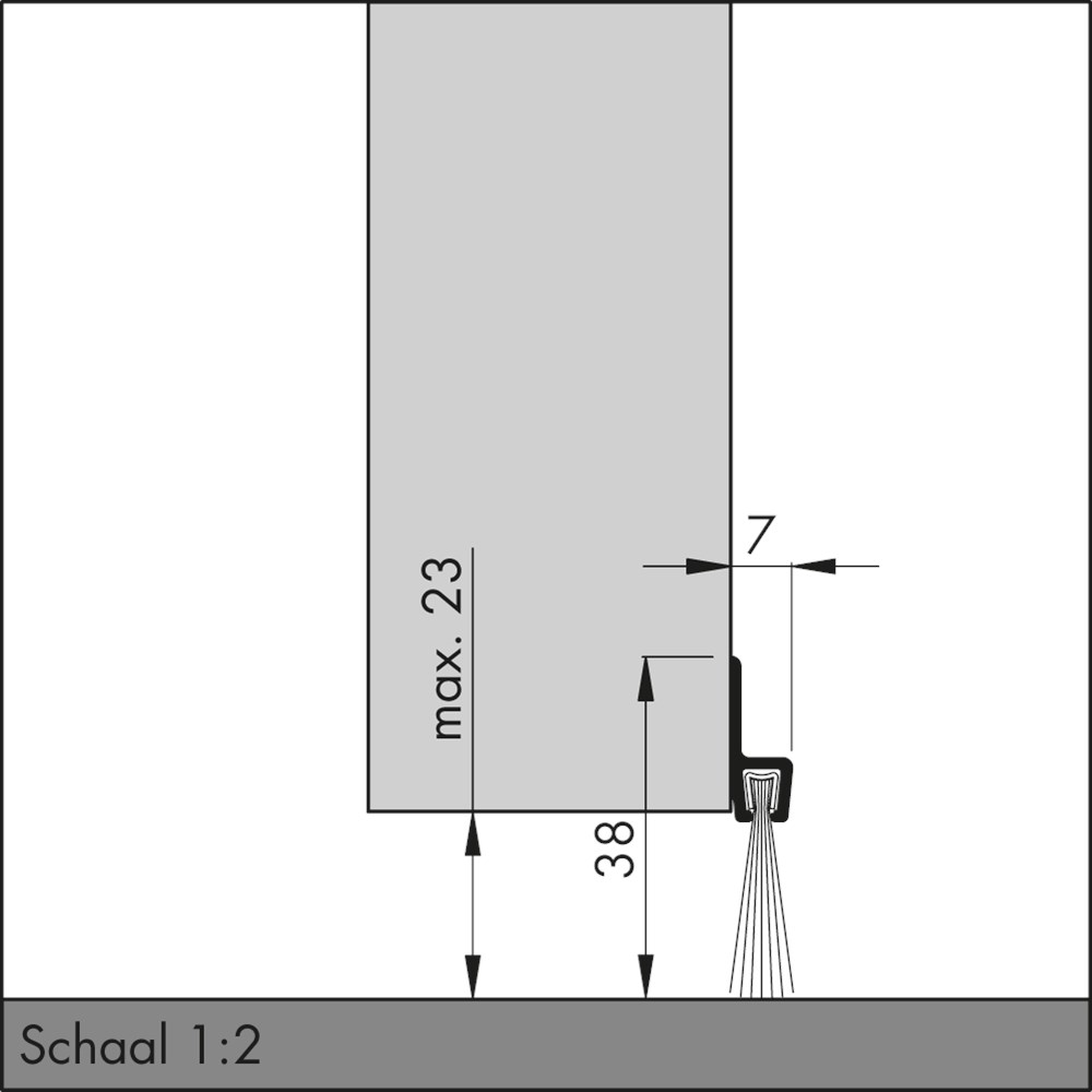 dorpelprofiel aluminium opbouw ellen-3 dorpelprofiel aluminium opbouw ellen-3