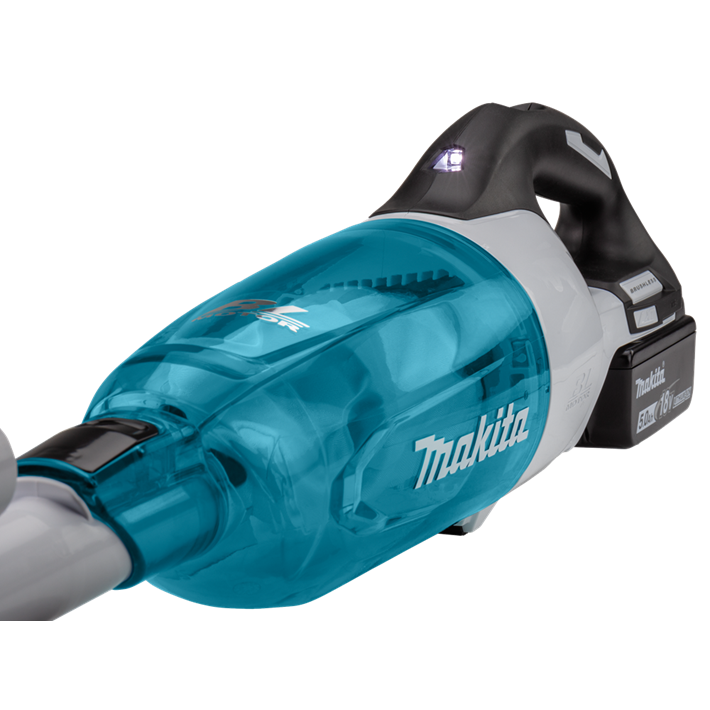 Afbeelding Makita 18 v steelstofzuiger wit DCL281RTWX