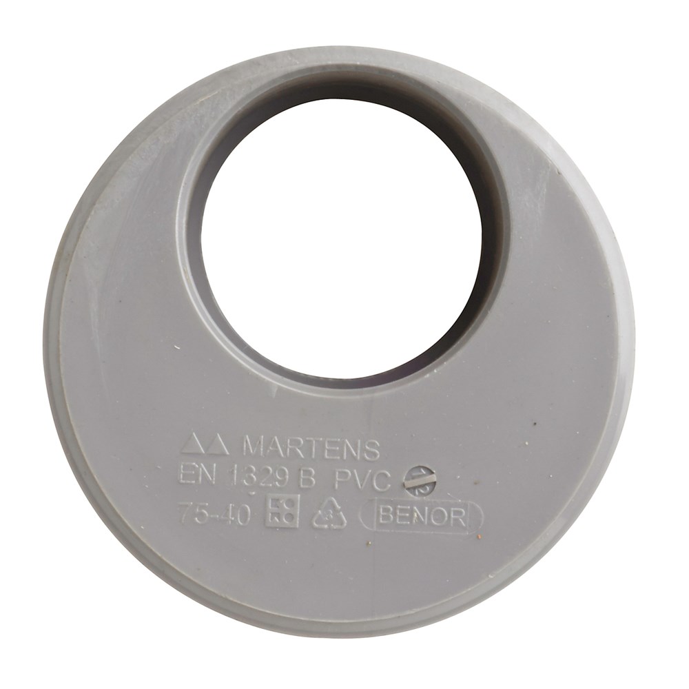 verloopring excentrisch pvc grijs rwa-2 verloopring excentrisch pvc grijs rwa-2