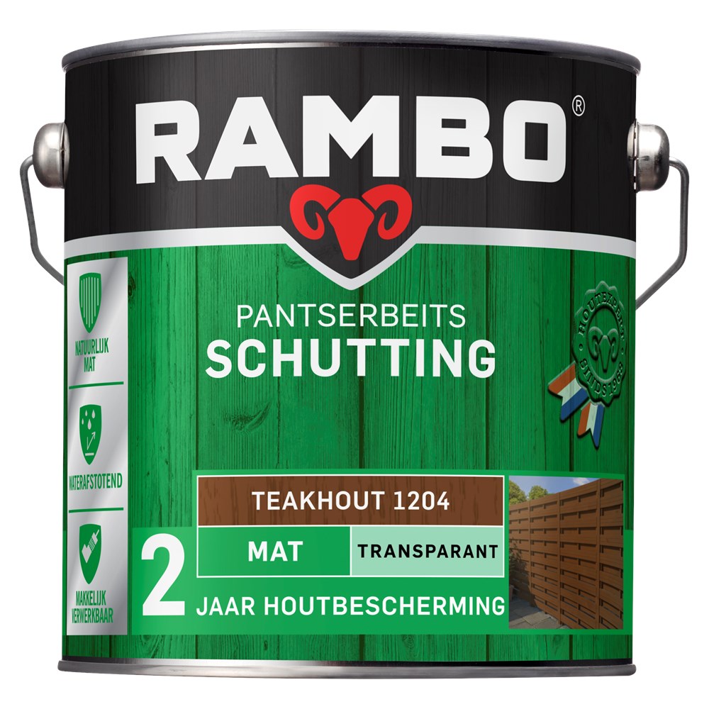 Rambo pantserbeits schutting mat transparant 2,5 liter (2)
