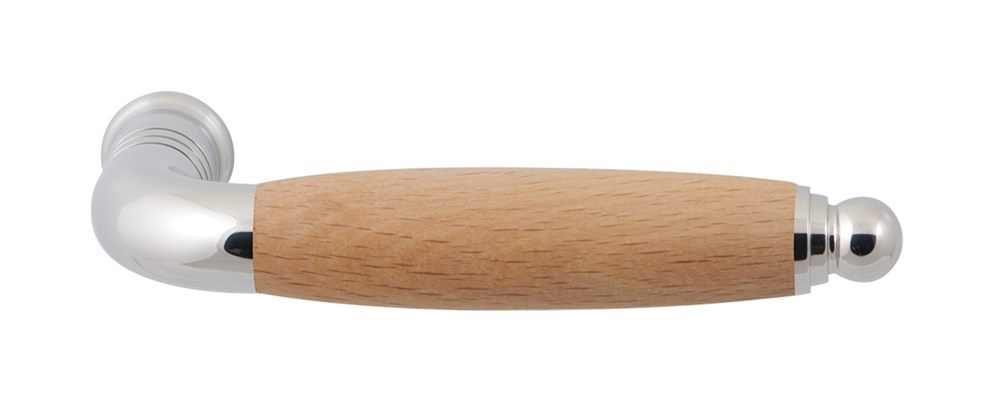 RVS gepolijst, Beuken, Grijs, RVS, Nee, 60 mm, 16 mm, 120 mm, Ika, paar, Jaren 30, N.v.t. GPF431041100.png