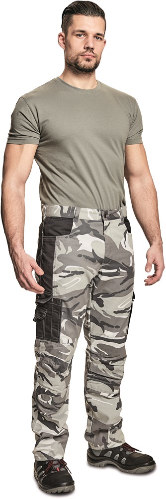 Crambe Werkbroek Camouflage Wit (11)