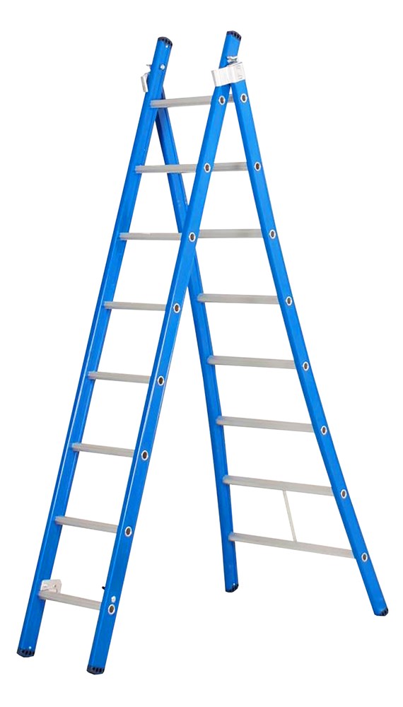 Afbeelding voor Tweedelige Ladder zonder stabilisatiebalk Premium