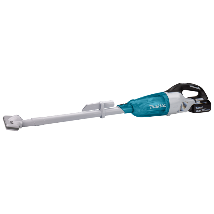 Afbeelding Makita 18 v steelstofzuiger wit DCL281RTWX