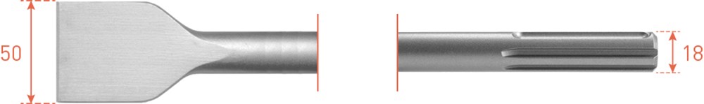 Afbeelding voor Spadebeitel SDS-max 215.1