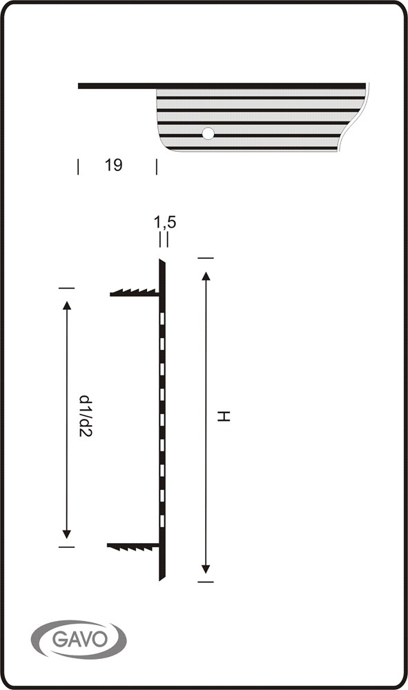 ventilatiestrip aluminium wit-2 ventilatiestrip aluminium wit-2