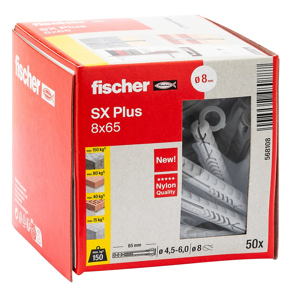 plug nylon fischer-4 plug nylon fischer-4