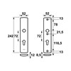 Veiligheidsschilden Curve PC72