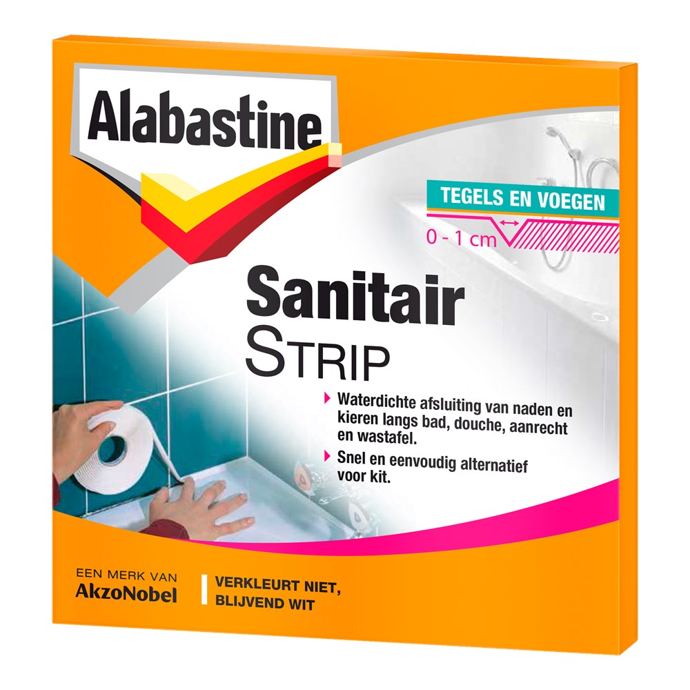 Alabastine sanitairstrip rol 5 meter (1)