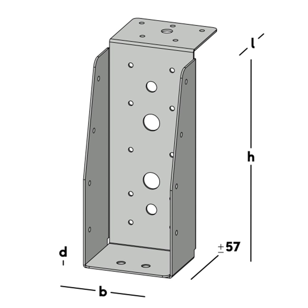 balkdrager gbs lange lip sv-3 balkdrager gbs lange lip sv-3