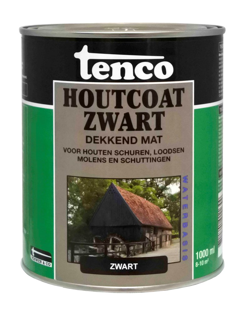 Tenco houtcoat zwart waterbasis (1)