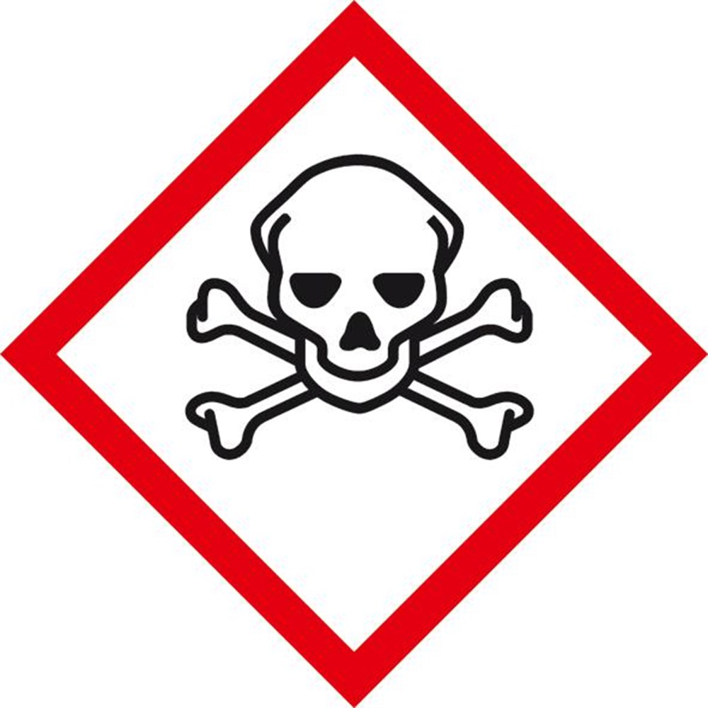 veiligheidsmarkering, waarschuwingsbord, sticker, symbool, giftige stoffen, zelfklevende folie, standaard, 0.12 kg, 500 st i0000019841.jpg