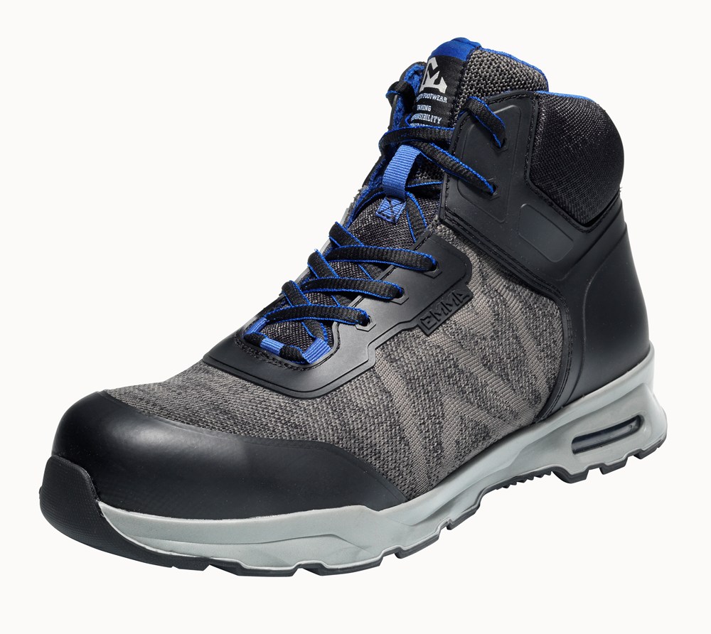 Emma vh-schoen New York S1P grijs/zwart mt 42 hoog model | Polvo bv