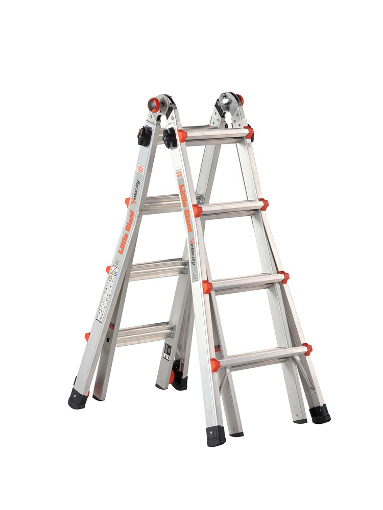 Recreatie Ongehoorzaamheid negeren Altrex vouwladder Little Giant type Velocity 4x3 sporten max werkhoogte  4590mm | Polvo bv