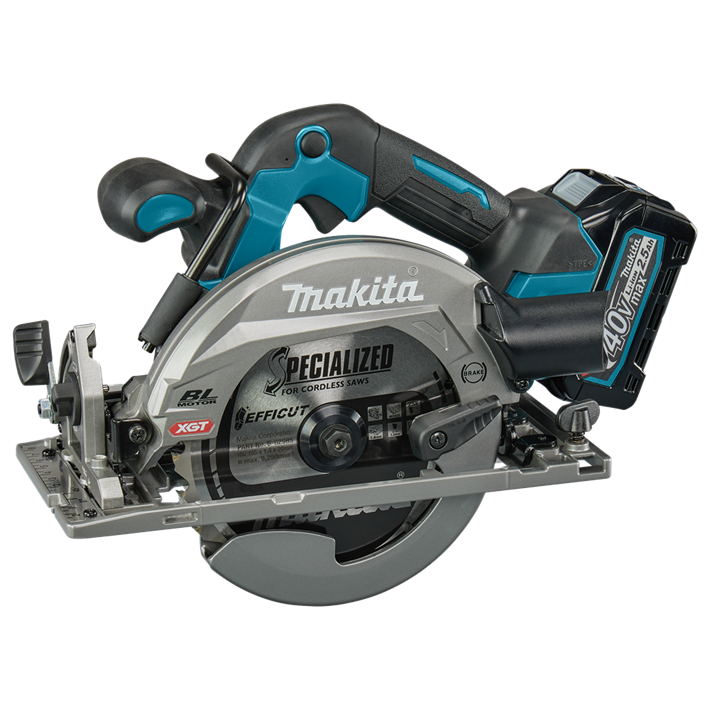 Afbeelding Makita 40 v max cirkelzaag 165 mm HS012GD201