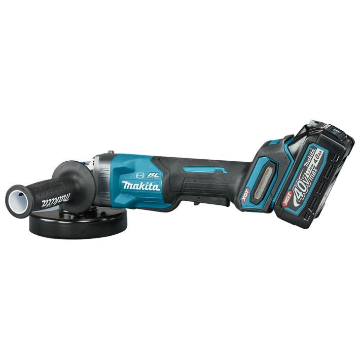 Afbeelding Makita 40 v max haakse slijper 125 mm x-lock