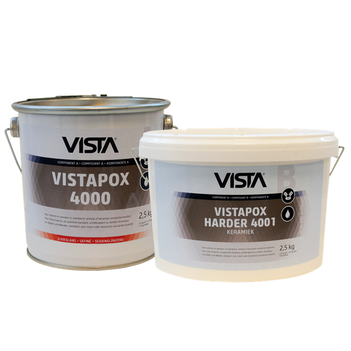 Vistapox keramiek harder 2,5 kg.