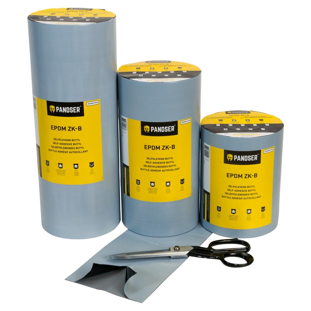 stroken epdm folie zwart pandser butyl-4 stroken epdm folie zwart pandser butyl-4
