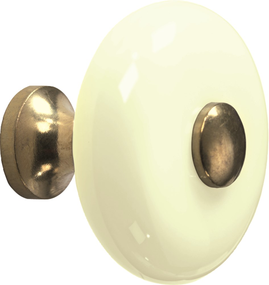 Meubelknop, porselein