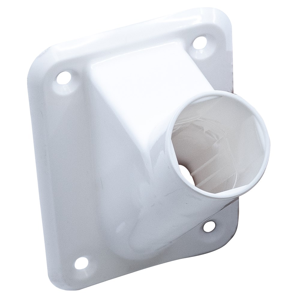 Afbeelding voor Vlaggenstokhouder nylon wit