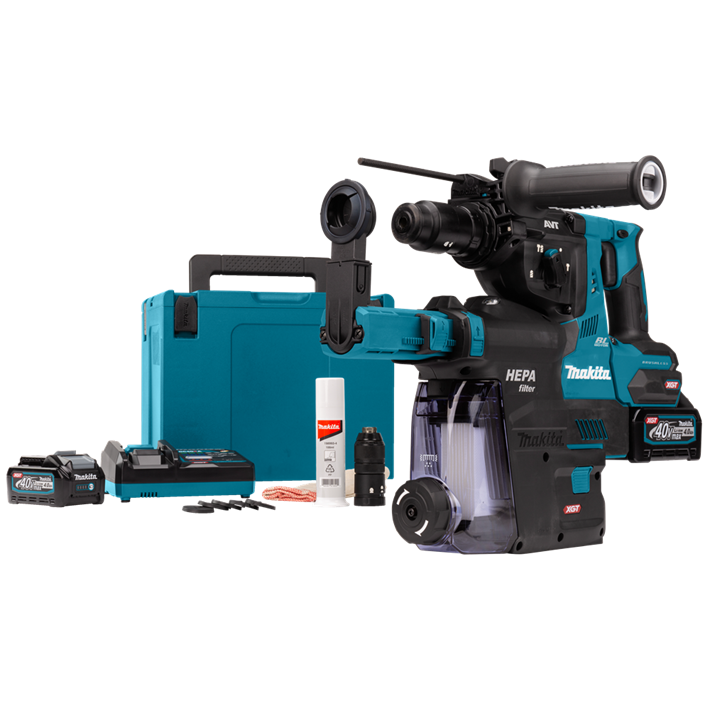 Afbeelding Makita 40 v max combihamer HR004GM202