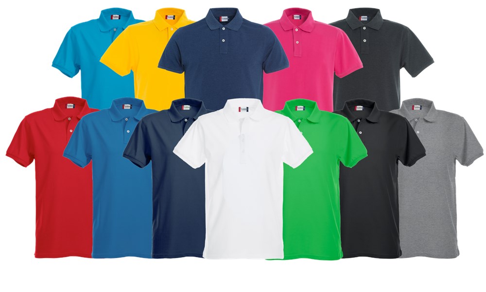 Polo, katoen/elastaan