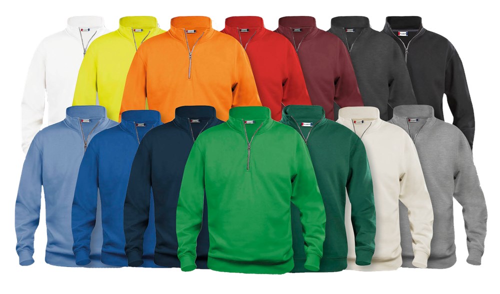 Afbeelding voor Sweatshirts 021033 - Clique Basic Half Zip
