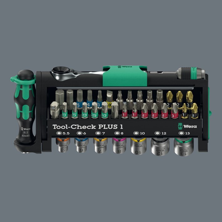 Afbeelding Wera dopsleutelset 1/4" inclusief bits Tool-Check