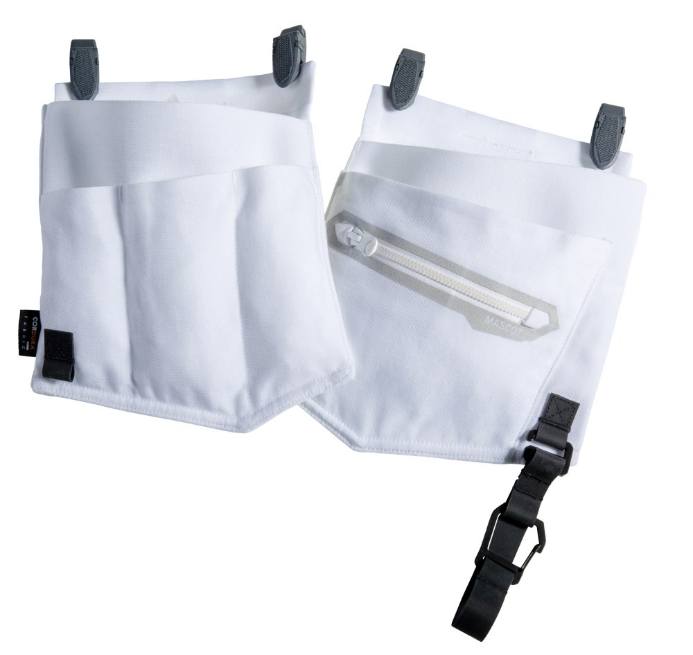 Mascot spijkerzakken Cordura schilder wit (1)