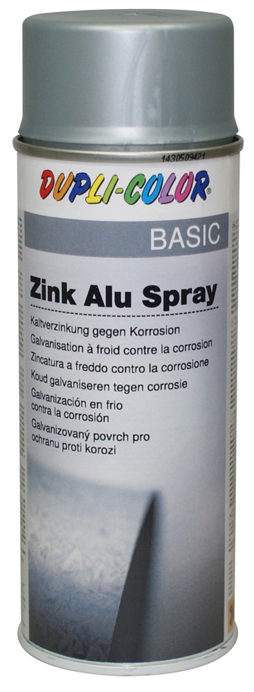 Dupli 504433 zink/aluminiumspray briljant 400 milliliter (1)